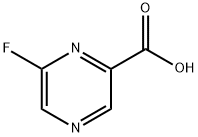 6-Fluoro-pyrazine-2-carboxylic acid Structure