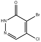 4-Bromo-5-chloro-3(2H)-pyridazinone Struktur