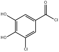 Benzoyl chloride, 3-chloro-4,5-dihydroxy- (9CI)|