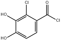 Benzoyl chloride, 2-chloro-3,4-dihydroxy- (9CI) 结构式
