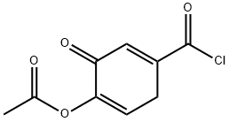 1,4-시클로헥사디엔-1-카르보닐클로라이드,4-(아세틸옥시)-3-옥소-(9CI)
