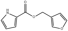 1H-吡咯-2-羧酸 3-呋喃基甲酯,119767-00-9,结构式