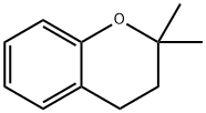 2,2-ジメチル-3,4-ジヒドロ-2H-1-ベンゾピラン 化学構造式