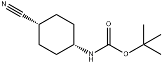 cis-1-(Boc-aMino)-3-cyanocyclohexane, 97% Struktur