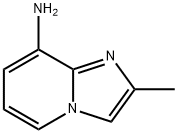 2-甲基咪唑并[1,2-a]吡啶-8-胺, 119858-52-5, 结构式