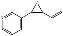 Pyridine, 3-(3-ethenyloxiranyl)- (9CI) Structure