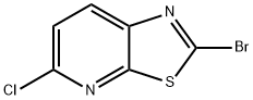 2-bromo-5-chlorothiazolo[5,4-b]pyridine Struktur