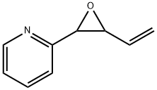 Pyridine, 2-(3-ethenyloxiranyl)- (9CI) Structure