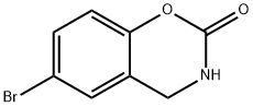 6-BROMO-3,4-DIHYDRO-BENZO[E][1,3]OXAZIN-2-ONE 化学構造式