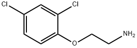 2-(2,4-二氯苯氧基)乙胺,1199-28-6,结构式