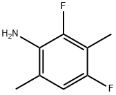 Benzenamine, 2,4-difluoro-3,6-dimethyl- (9CI) Structure