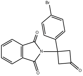 1199556-87-0 2-(1-(4-溴苯基)-3-氧代环丁基)异吲哚啉-1,3-二酮
