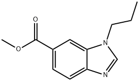 메틸1-프로필-1H-벤조[d]이미다졸-6-카르복실레이트