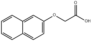 2-нафтоксиуксусная кислота структура
