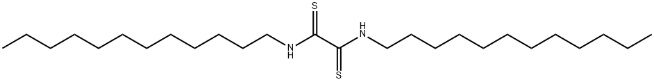 N,N'-ジドデシルエタンビスチオアミド 化学構造式