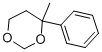 4-methyl-4-phenyl-1,3-dioxane Struktur