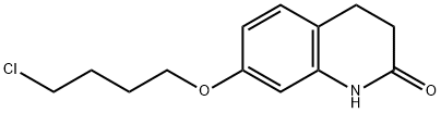 3,4-二氢-7-(4-氯丁氧基)-2(1H)-喹啉酮, 120004-79-7, 结构式
