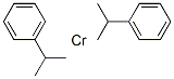 bis[(1,2,3,4,5,6-eta)-isopropylbenzene]chromium  Structure