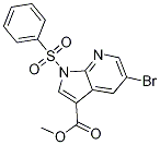 1H-Pyrrolo[2,3-b]pyridine-3-carboxylic acid, 5-broMo-1-(phenylsulfonyl)-, Methyl ester