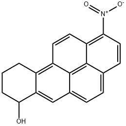 7-HYDROXY-1-NITRO-7,8,9,10-TETRAHYDROBENZ(A)PYRENE,120014-85-9,结构式
