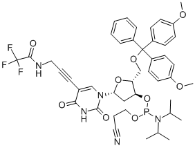 5-TFA-AP-DU 亚磷酰胺单体, 120016-98-0, 结构式