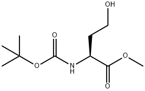 N-Boc-L-homoserine Methyl Ester Struktur