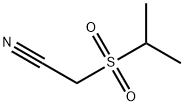 2-PROPANESULPHONYLACETONITRILE 化学構造式