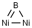 ボラントリイルニッケル(III) 化学構造式