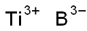 titanium monoboride ,12007-08-8,结构式