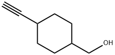 Cyclohexanemethanol, 4-ethynyl- (9CI) 化学構造式