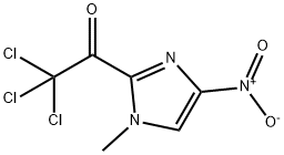 1-甲基-4-硝基-2-(三氯乙酰)-1H-咪唑, 120095-64-9, 结构式