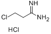 3-CHLORO-PROPIONAMIDINE HCL Structure