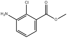 3-氨基-2-氯苯甲酸甲酯,120100-15-4,结构式
