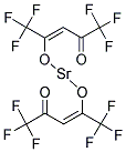 STRONTIUM HEXAFLUOROACETYLACETONATE Struktur