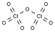 Dihyperchloric anhydride Struktur