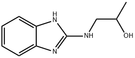 1-((1H-苯并[D]咪唑-2-基)氨基)丙-2-醇,120161-07-1,结构式