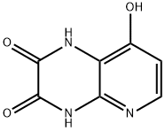 8-hydroxy-1,4-dihydro-pyrido[2,3-b]pyrazine-2,3-dione Struktur