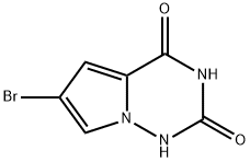 6-Bromopyrrolo[2,1-f][1,2,4]triazine-2,4-diol price.