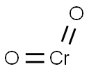 chromium dioxide Struktur