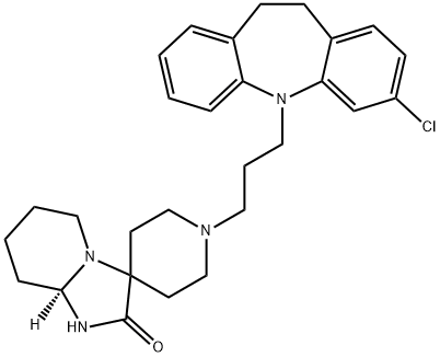 (R)-(-)-Mosapramine 结构式