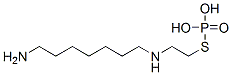 S-(2-((aminoheptyl)amino)ethyl)phosphorothiate Structure