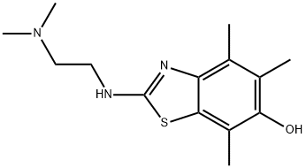 6-벤조티아졸롤,2-[[2-(디메틸아미노)에틸]아미노]-4,5,7-트리메틸-