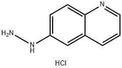 6-喹啉肼盐酸盐, 120209-22-5, 结构式