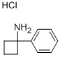 1-Phenylcyclobutylamine hydrochloride 化学構造式