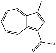 1-Azulenecarbonyl chloride, 3-methyl- (9CI) Structure