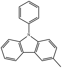 3-Methyl-9-phenyl-9h-carbazole Structure