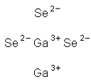 gallium selenide Struktur