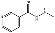 3-Pyridinecarboximidicacid,2-methylhydrazide(9CI) 结构式