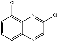 2,8-ジクロロキノキサリン 化学構造式