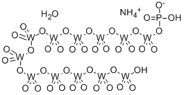 Ammonium phosphotungstate n-hydrate 结构式